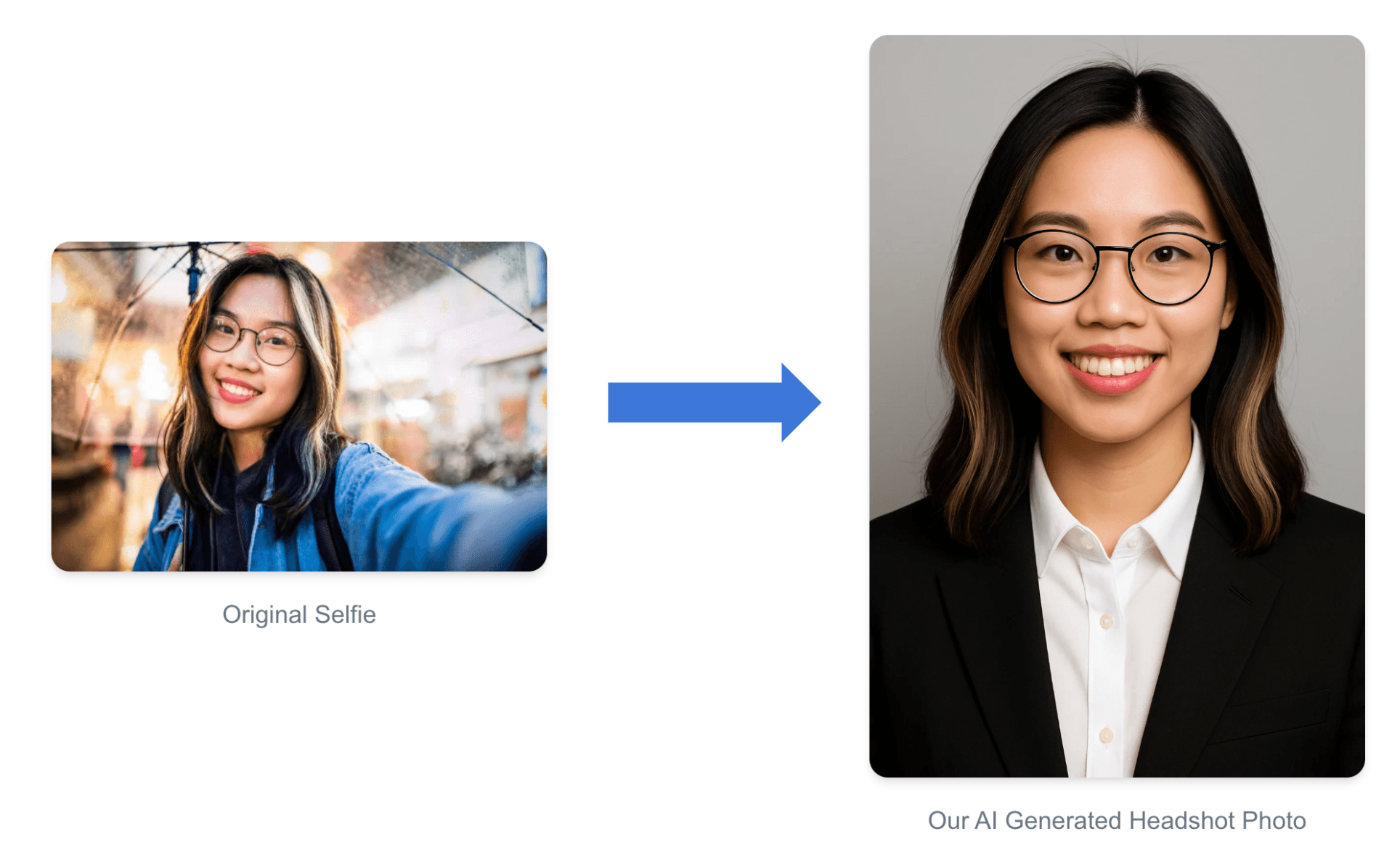 ai generated headshots right